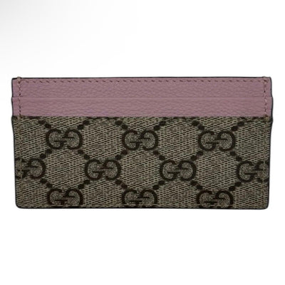 Porte-cartes GG Supreme Gucci – Toile Monogram & Cuir