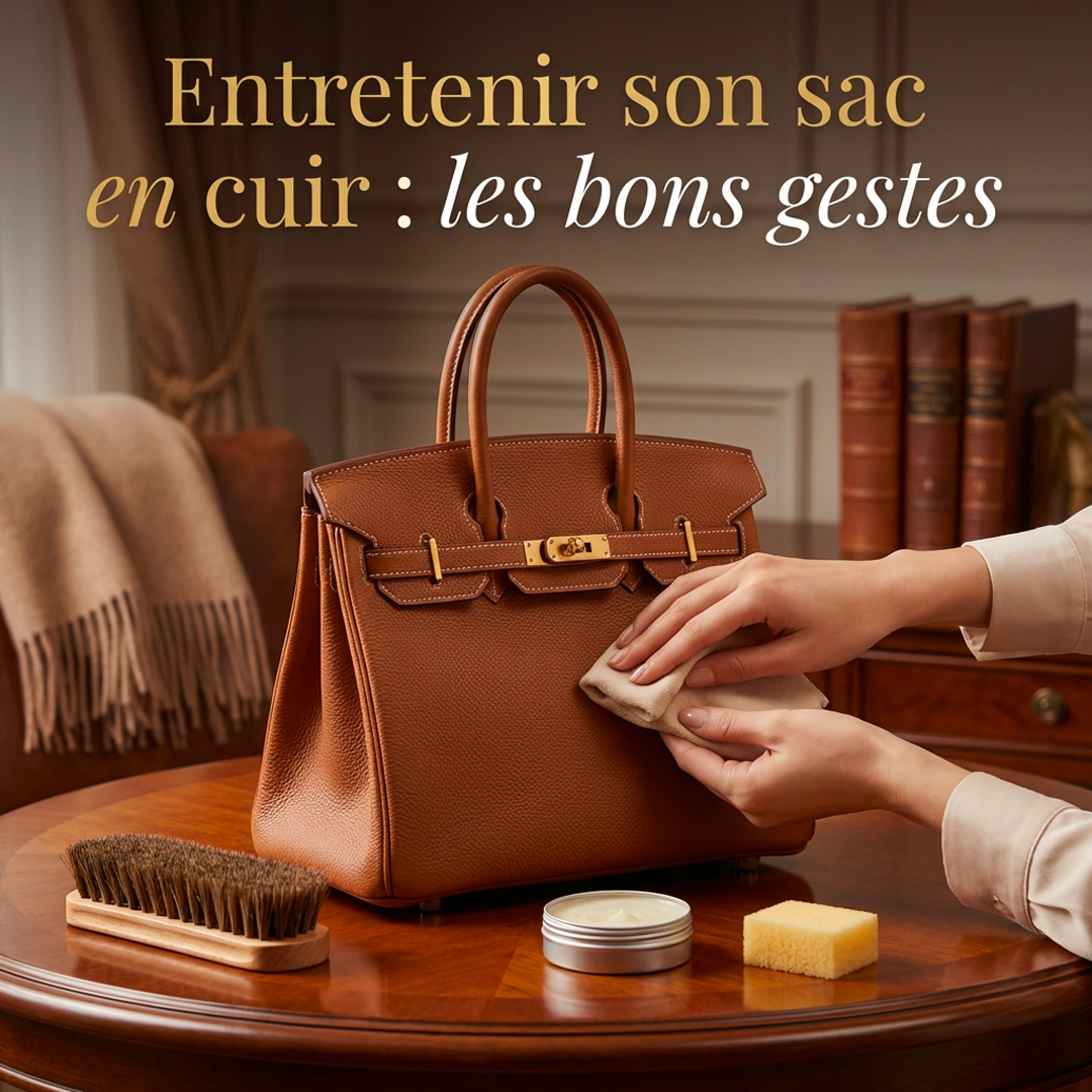 Entretenir son sac en cuir : les bons gestes