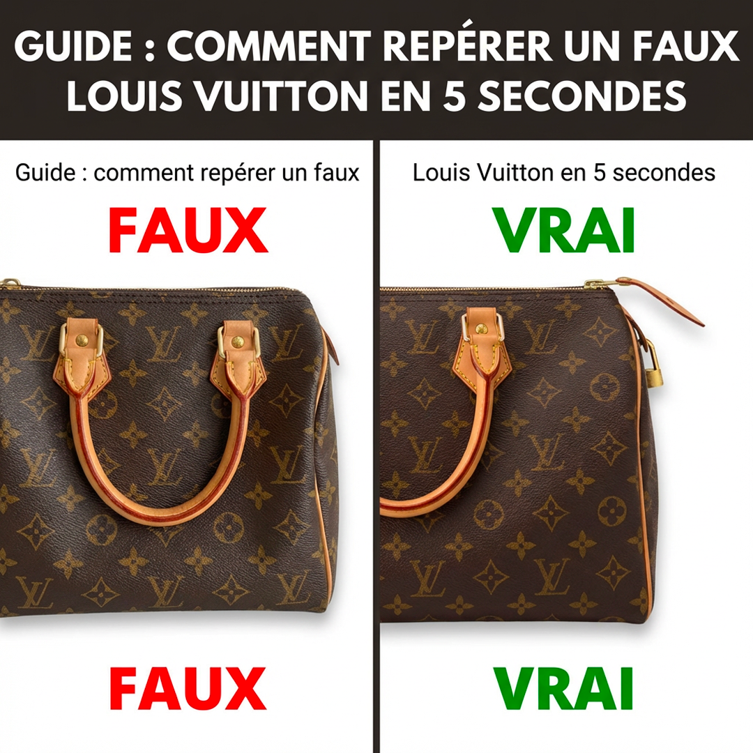 Guide : comment repérer un faux LV en 5 secondes