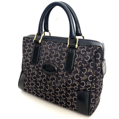 Sac Celine Macadam Vintage Boston – Toile & Cuir Noir