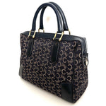 Sac Celine Macadam Vintage Boston – Toile & Cuir Noir