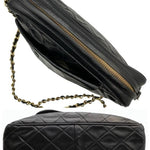 Sac Chanel Vintage Camera Bag Noir – Cuir Agneau – Pompon – 1986
