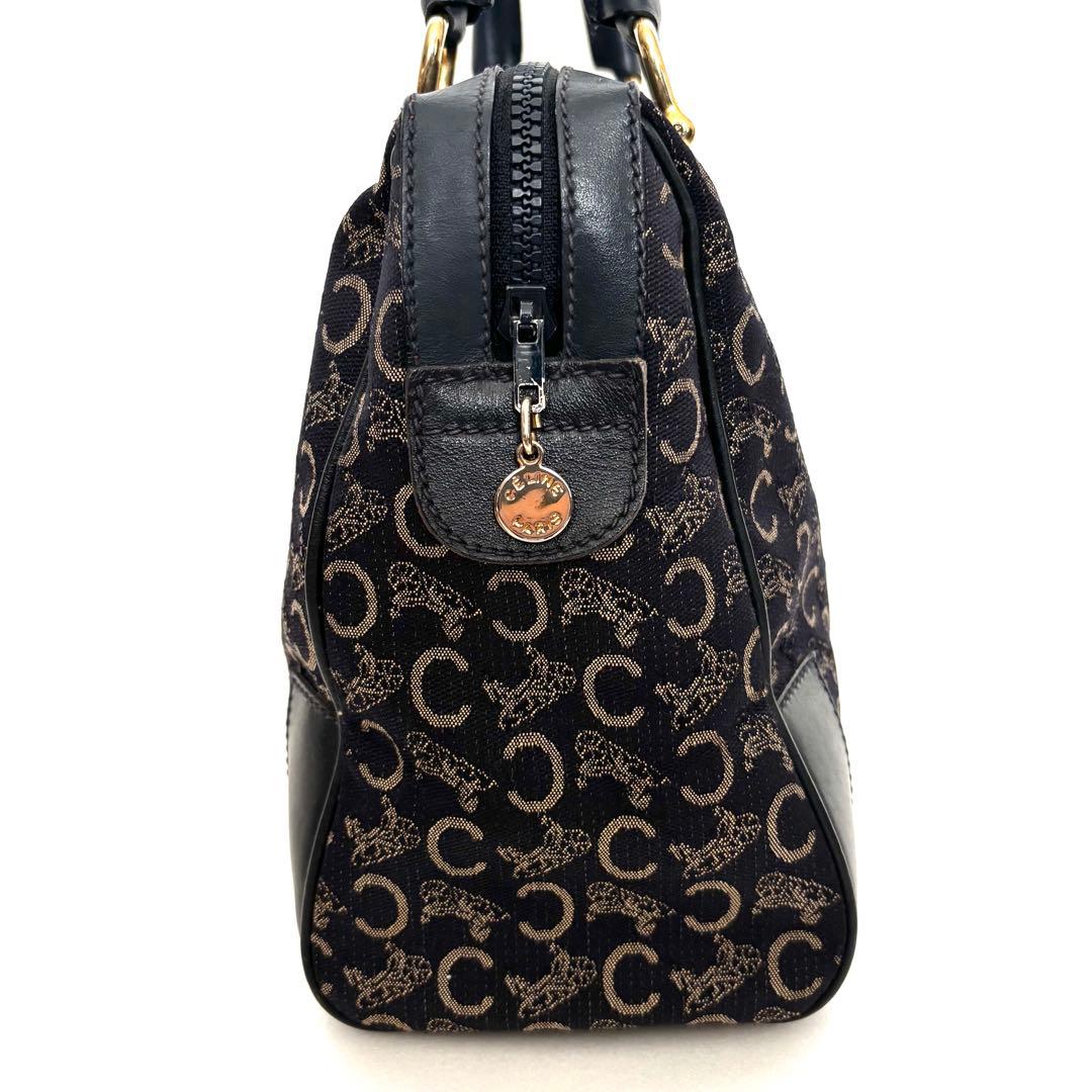 Sac Celine Macadam Vintage Boston – Toile & Cuir Noir
