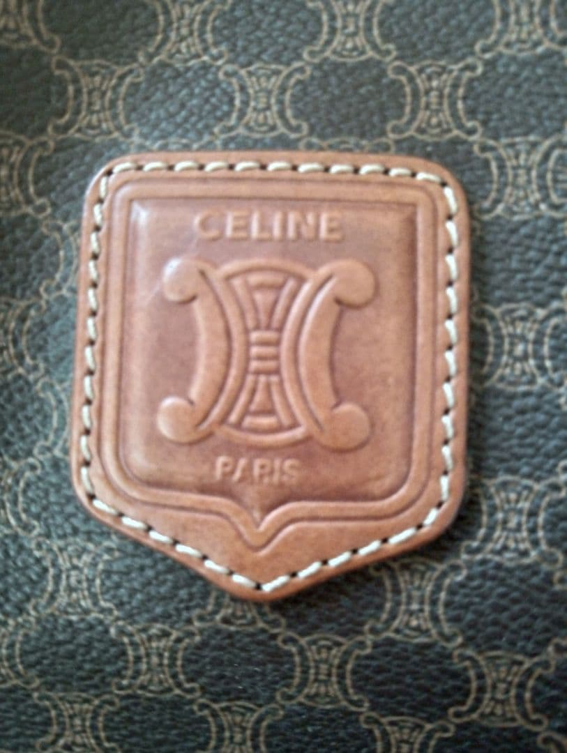 Sac Celine Macadam Boston 25 Vintage – Toile & Cuir Marron