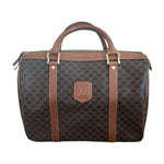 Sac Celine Macadam Boston 25 Vintage – Toile & Cuir Marron