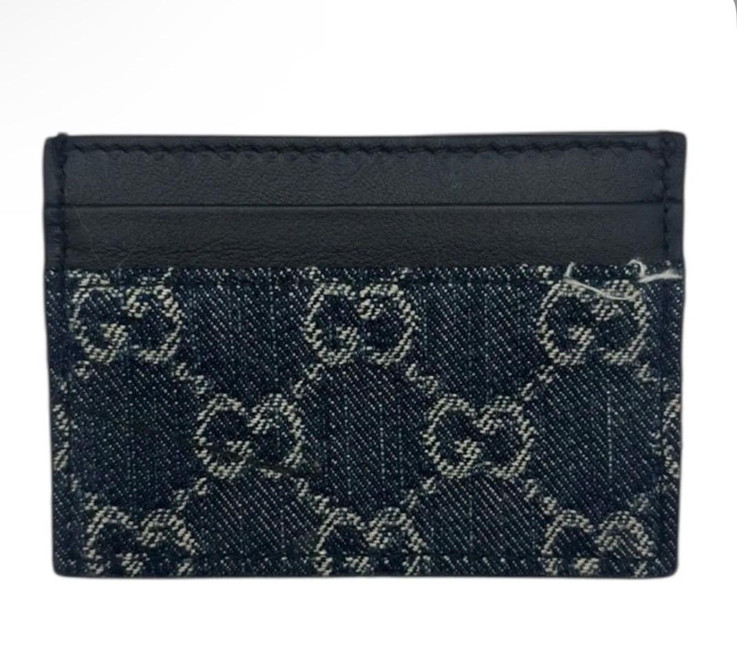 Porte-cartes GG Supreme Gucci – Toile Monogram & Cuir