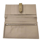 Portefeuille Hermès Béarn Autruche Beige - Vintage
