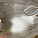 Bottega Veneta Swoop Bag Blanc Cuir Matelassé