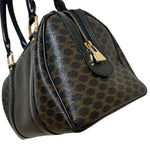 Sac Céline Macadam Boston Vintage – Toile Monogram & Cuir Noir