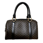 Sac Céline Macadam Boston Vintage – Toile Monogram & Cuir Noir