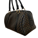 Sac Céline Macadam Boston Vintage – Toile Monogram & Cuir Noir