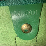 KEEPALL 60 CUIR EPI VERT + DUST + CERTIFICAT