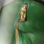 KEEPALL 60 CUIR EPI VERT + DUST + CERTIFICAT