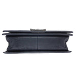Sac Chanel Boy Caviar Bleu Marine – Chaîne Argent – 2013
